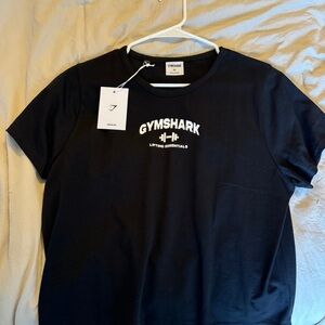 Gymshark Black Muscle Tee